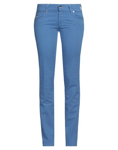 Jacob Cohёn Woman Jeans Light Blue Size 28 Cotton, Elastane