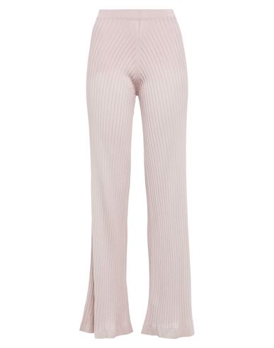 John Smedley Woman Pants Blush Size L Viscose, Cotton In Pink