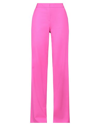 Gianluca Capannolo Woman Pants Fuchsia Size 4 Virgin Wool, Lycra In Pink