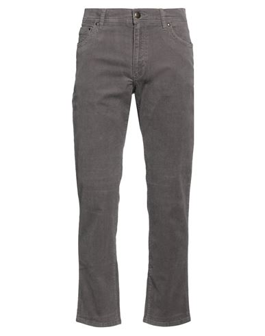 Bugatti Man Pants Grey Size 33w-32l Cotton, Elastane