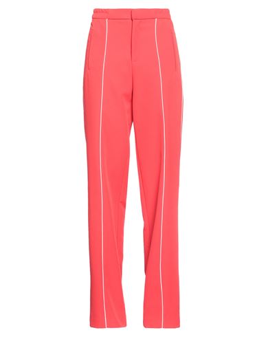 Simona Corsellini Woman Pants Red Size 8 Polyester, Elastane