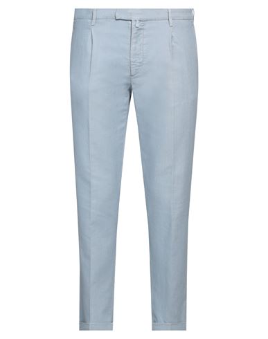 Briglia 1949 Man Pants Slate Blue Size 36 Cotton, Linen, Lyocell, Elastane
