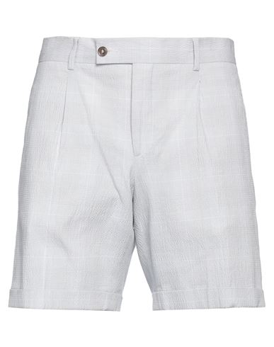 Liu •jo Man Man Shorts & Bermuda Shorts Light Grey Size 36 Cotton, Elastane