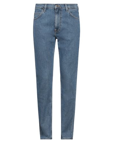 Lee Man Denim Pants Blue Size 31w-32l Cotton, Polyester, Elastane