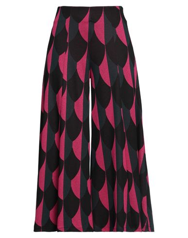 Anonyme Designers Woman Cropped Pants Magenta Size 8 Viscose, Polyester, Elastane