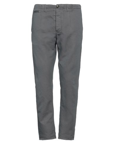 Pmds Premium Mood Denim Superior Man Pants Lead Size 34 Cotton, Elastane, Polyester In Grey