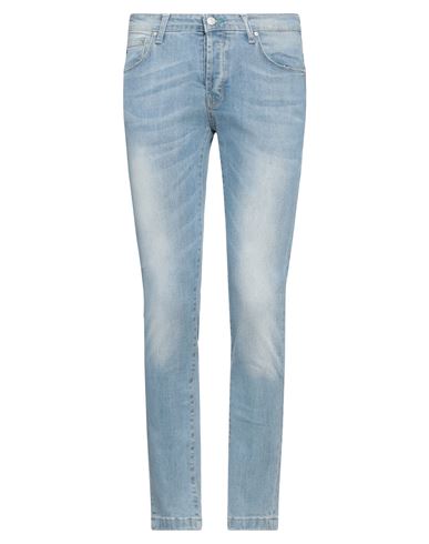 Daniele Alessandrini Homme Man Jeans Blue Size 32 Cotton, Elastane
