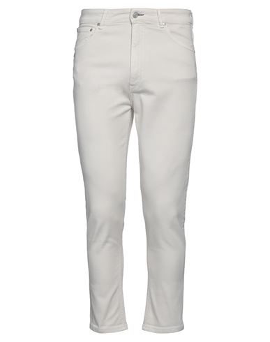 Daniele Alessandrini Homme Man Jeans Light Grey Size 34 Cotton, Elastane