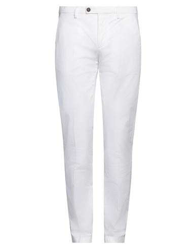 Shop Sparvieri Man Pants White Size 36 Cotton, Elastane