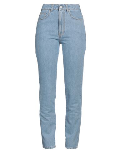Shop Chiara Ferragni Woman Jeans Blue Size Xs Cotton