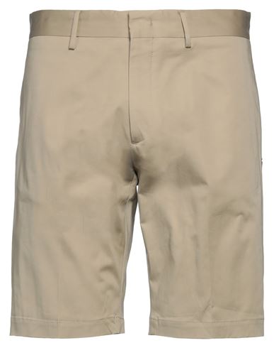 Liu •jo Man Man Shorts & Bermuda Shorts Sand Size 32 Cotton, Elastane In Beige