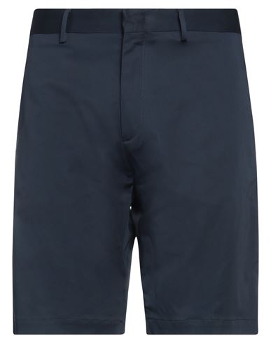 Liu •jo Man Man Shorts & Bermuda Shorts Midnight Blue Size 28 Cotton, Elastane