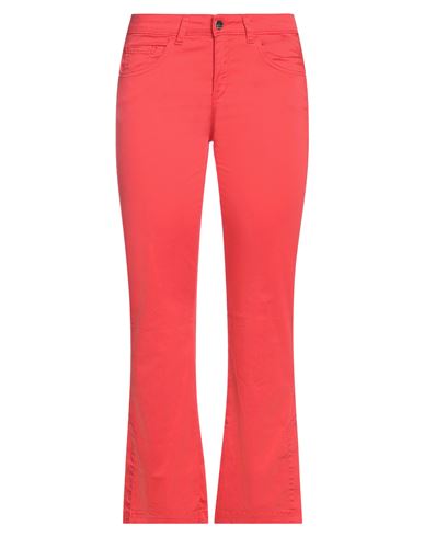 Shop Kaos Jeans Woman Pants Red Size 30 Cotton, Elastane