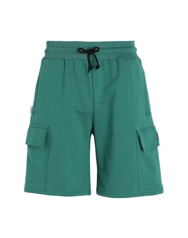 Shop Shoe® Shoe Man Shorts & Bermuda Shorts Green Size Xxl Cotton