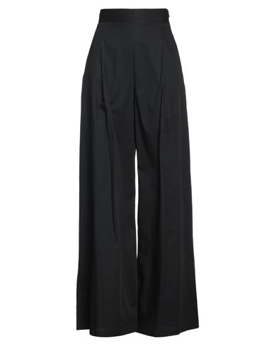 Emme By Marella Woman Pants Black Size 10 Cotton