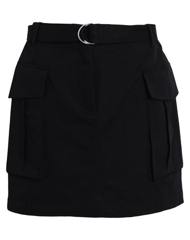 Other Stories &  Woman Mini Skirt Black Size 4 Cotton, Recycled Cotton