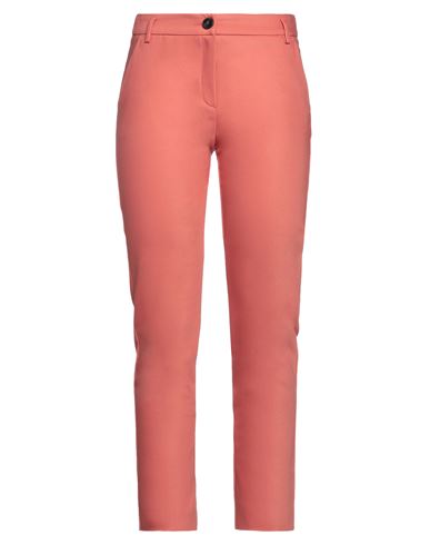 Emme By Marella Woman Pants Coral Size 14 Cotton, Polyamide, Elastane In Red