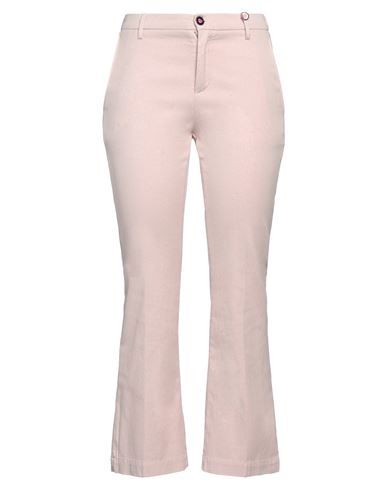 I Love Mp Woman Pants Pink Size 32 Cotton, Polyester, Elastane