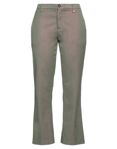 I Love Mp Woman Pants Military Green Size 29 Cotton, Polyester, Elastane