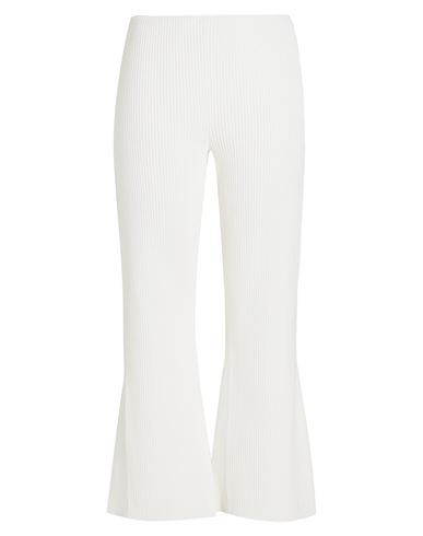 Proenza Schouler Woman Pants White Size L Viscose, Polyester, Polyamide, Elastane