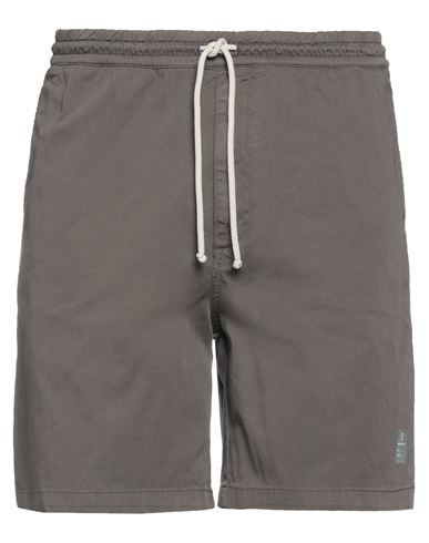 Department 5 Man Shorts & Bermuda Shorts Brown Size Xl Cotton, Elastane