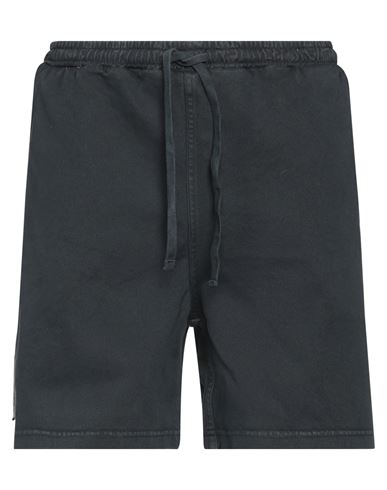 Isabella 1985 Man Shorts & Bermuda Shorts Steel Grey Size L Cotton, Elastane