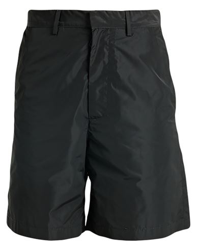Off-white Man Shorts & Bermuda Shorts Black Size S Polyester
