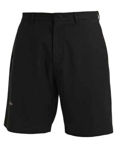 Msftsrep Man Shorts & Bermuda Shorts Black Size 38 Polyester, Viscose, Elastane