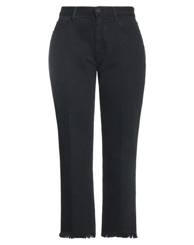 Jacob Cohёn Woman Jeans Black Size 32 Cotton, Polyester