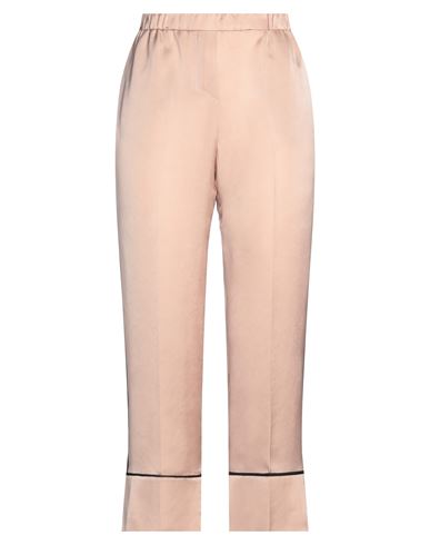 N°21 Woman Pants Blush Size 10 Cupro In Pink