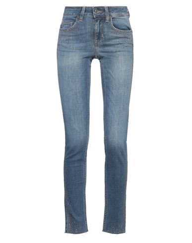 Liu •jo Woman Jeans Blue Size 24w-30l Cotton, Polyester, Elastane