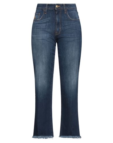 Jacob Cohёn Woman Denim Pants Blue Size 28 Cotton, Elastomultiester, Elastane