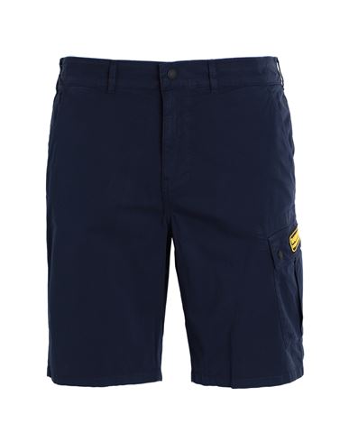 Barbour Man Shorts & Bermuda Shorts Navy Blue Size L Cotton, Elastane