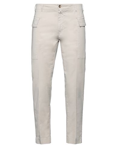 Shop Cruna Man Pants Beige Size 36 Cotton, Elastane