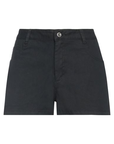 Sh By Silvian Heach Woman Shorts & Bermuda Shorts Black Size 32 Cotton, Elastane
