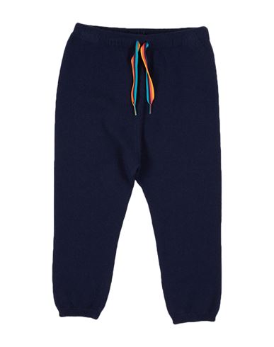 Paul Smith Babies'  Newborn Boy Pants Midnight Blue Size 3 Cashmere In Navy Blue