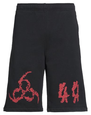 44 Label Group Logo-print Bermuda Shorts In Black