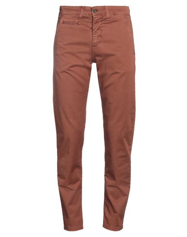 Liu •jo Man Man Pants Brown Size 30 Cotton, Elastane
