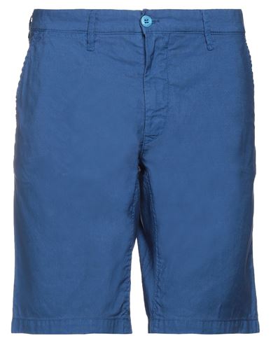 Uniform Man Shorts & Bermuda Shorts Light Blue Size 33 Cotton, Linen