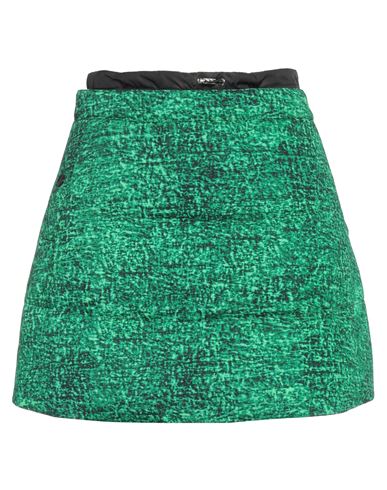 Shop Moncler Genius 1 Moncler Jw Anderson Woman Mini Skirt Green Size 2 Cotton