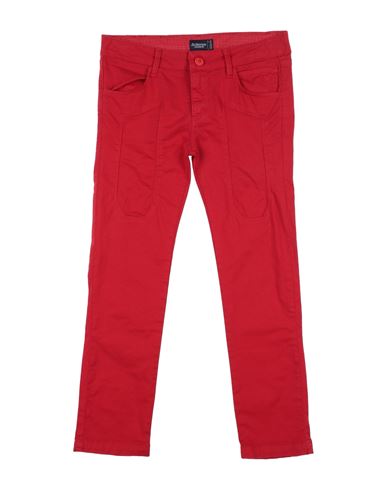 Jeckerson Babies'  Toddler Boy Pants Red Size 6 Polyester, Elastane