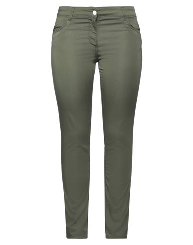 Liu •jo Woman Pants Military Green Size 28w-30l Cotton, Polyester, Elastane