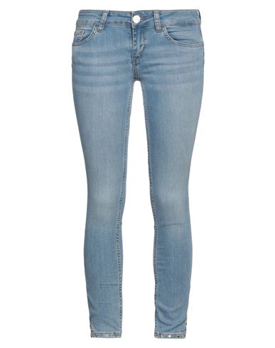 Liu •jo Woman Jeans Blue Size 25 Cotton, Elastane