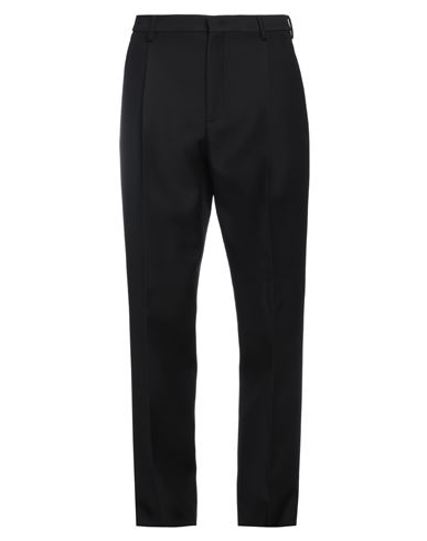 Shop Valentino Garavani Man Pants Black Size 32 Virgin Wool, Silk
