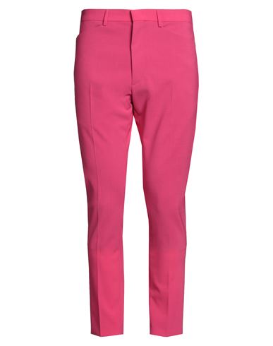 N°21 Man Pants Fuchsia Size 32 Polyester, Wool, Elastane In Pink