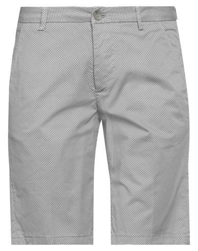 No Lab Man Shorts & Bermuda Shorts Grey Size 32 Cotton, Elastane