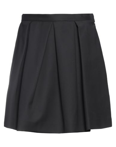 Simona Corsellini Woman Mini Skirt Black Size 8 Cotton, Polyamide, Elastane
