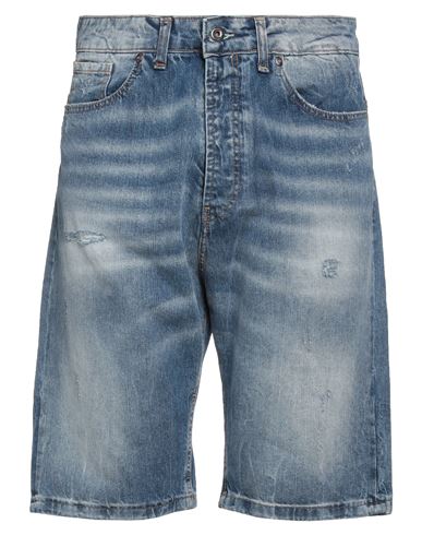 Displaj Man Denim Shorts Blue Size 32 Cotton