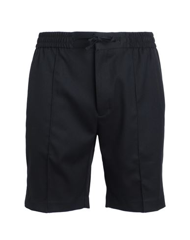 Topman Man Shorts & Bermuda Shorts Black Size 28 Polyester, Viscose, Elastane