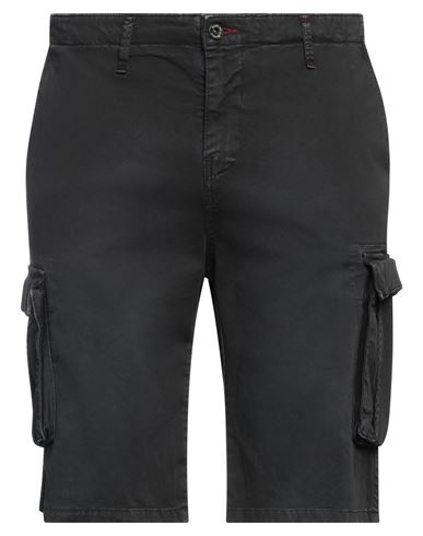 Displaj Man Shorts & Bermuda Shorts Black Size 38 Cotton, Elastane